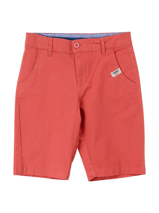 Funky Kids Shorts/Bermuda Fabric Red