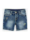 Mayoral Kinder Shorts/Bermudas Denim Blau