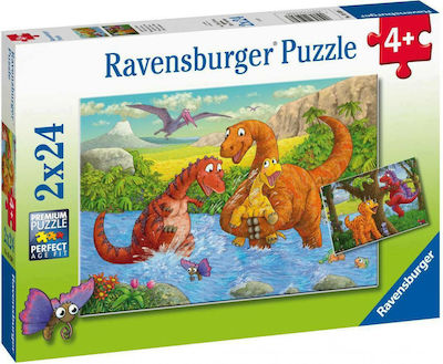 Παιδικό Puzzle Δεινόσαυροι 48pcs για 4+ Ετών Ravensburger