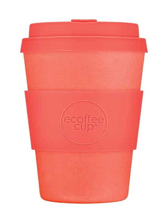 Ecoffee Cup Mrs Mills Bamboo Cup with Lid Pink ...