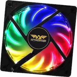 Armaggeddon Licht Blade FX Case Fan 120mm με RGB Φωτισμό και Σύνδεση 6-Pin