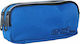 Must Monochrome Pencil Case with 2 Compartments Blue