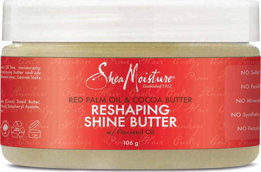Shea Moisture Red Palm Oil & Cocoa Butter Reshaping Shine Butter with