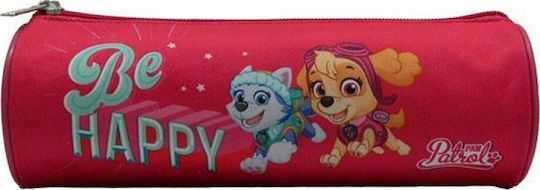 Next Paw Patrol Pencil Case 1pcs Barrel with 1 Compartment Fuchsia