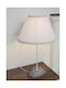 Bizzotto Yes Cuore H51 Πορτατίφ με Λευκό Καπέλο και Μωβ Βάση