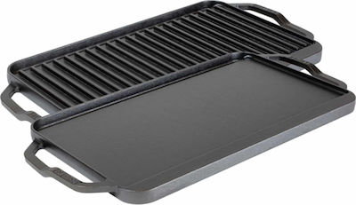 Lodge Baking Plate Double Sided with Cast Iron Flat & Grill Surface 49.53x25.4x1.9cm