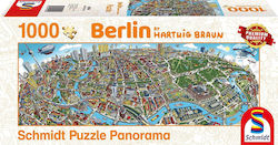 Puzzle Cityscape Berlin 2D 1000 Κομμάτια