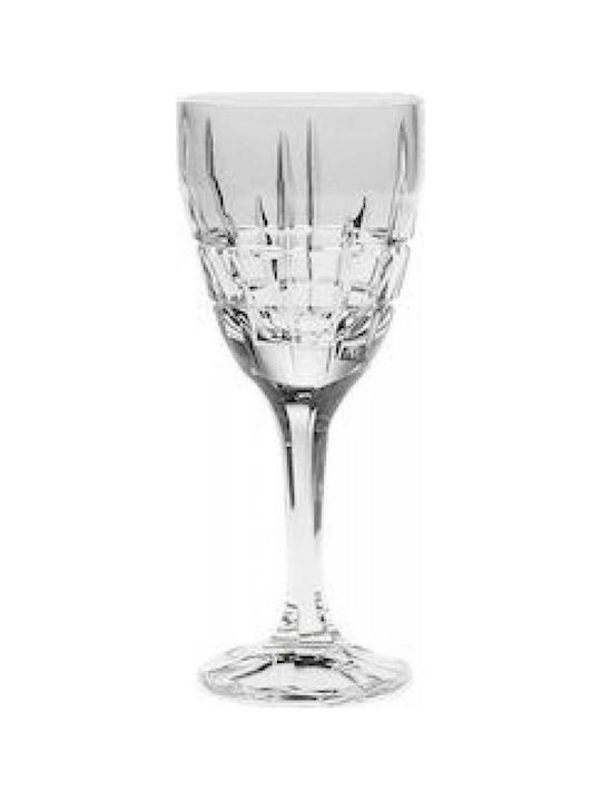 RCR Dover Set de Pahare Șampanie / Apă / Vin alb din Cristal Fără Colțuri 250ml 6buc