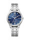 Citizen Eco-Drive Elegant Collection Women's Watch with Silver Metal Bracelet
