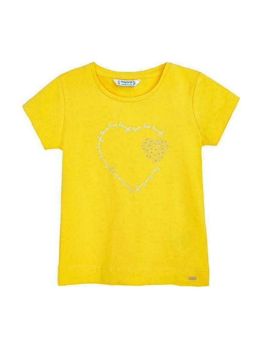 Mayoral Kids T-shirt Yellow