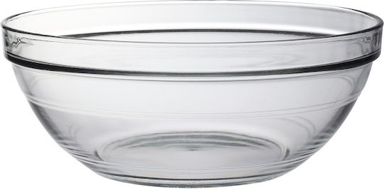 Homestyle Lys Salatschüssel Glas Transparent 26x26x10.5cm 1Stück