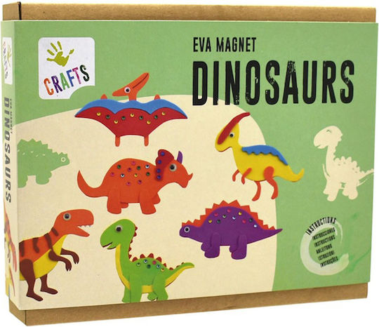 Andreu Toys Magnetic Construction Toy Eva Magnet Dinosaurs