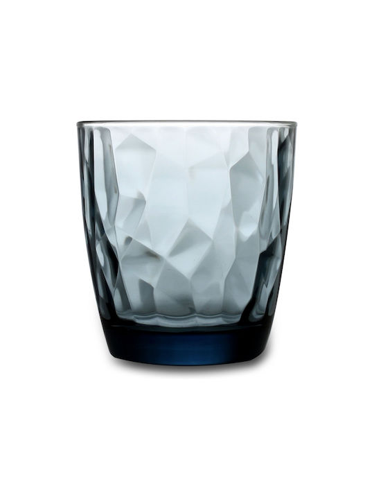 Bormioli Rocco Diamond Σετ Ποτήρια για Λευκό και Κόκκινο Κρασί από Γυαλί σε Μπλε Χρώμα 300ml 6τμχ