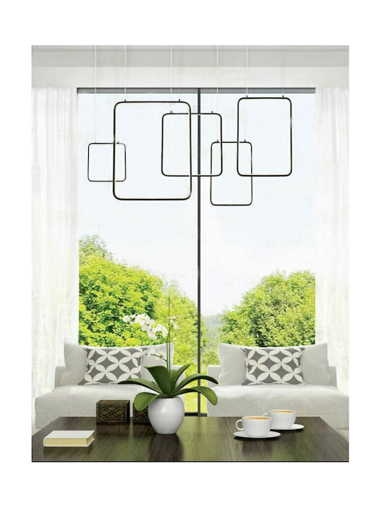 Aca Euclid1 Pendant Light White 22x22cm
