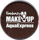 Face Painting Aqua Dunkelbraun Karneval Face Painting 15gr Braun