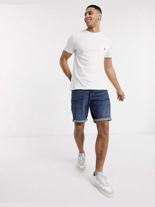 Ralph Lauren Herren T-Shirt Kurzarm Weiß