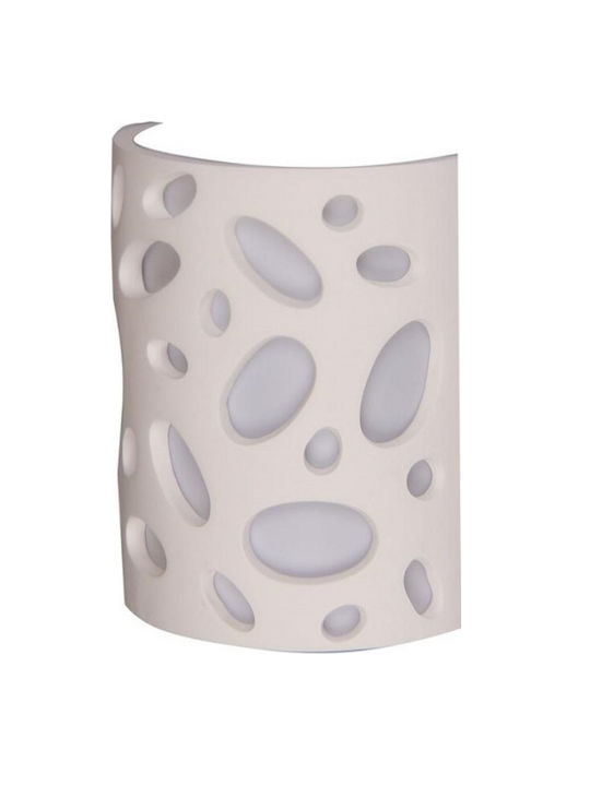 Geyer Lamp Wall White 18.5x18.5cm