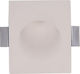 Geyer Modern Leuchte Wand mit Fassung GU10 Weiß 12x12cm