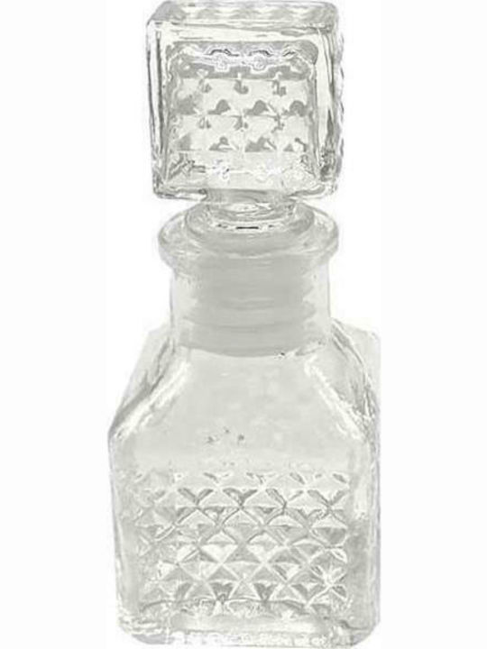 Homestyle Sticlă Carafă de Servire cu Dop Transparentă 50ml 1buc