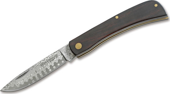 Boker Magnum Ebony Rangebuster Damascus Джобно ножче Damascus Brown