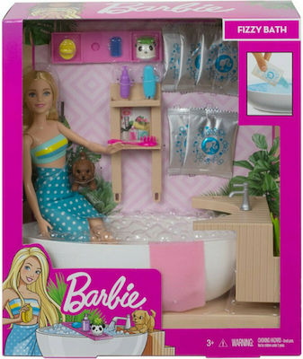 Barbie Wellness - Τζακούζι Doll Set for 3++ Years