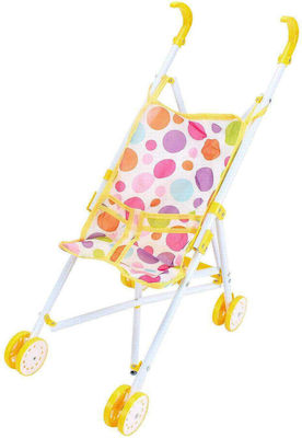 ToyMarkt Doll Stroller Καρότσι Μεταλλικό Σπαστό