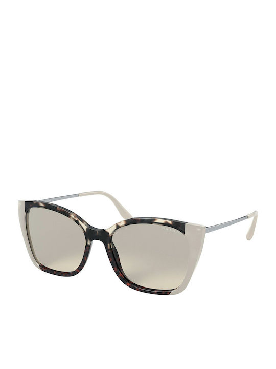 Prada Women's Sunglasses with Multicolour Frame and Gray Lens SPR12X 04B5J2