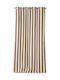 Mc Decor Curtain With Grommets Stripes Brown 140x260cm