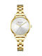 Curren Women's Watch with Metal Bracelet Silver/Gold