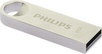 Philips Moon 64GB USB 2.0 Stick Argintiu