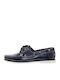 Lumberjack Men's Leather Boat Shoes Blue SM07804-005 B03-M0159