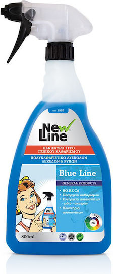 New Line Blue Line Καθαριστικό Spray Γενικής Χρήσης 800ml