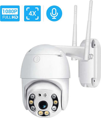 Surveillance Camera Wi-Fi 1080p Full HD Waterproof with Two-Way Communication