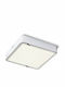 Rendl Light Studio Hue SQ 17 Ceiling Platz Draußen LED Panel 18W mit Warmes Weiß Licht 3000K