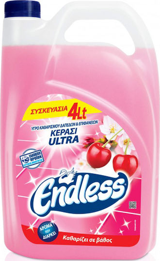 Endless Ultra За Подове с аромат на череша Череша 1x4л