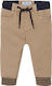 Mayoral Kids Fabric Trousers Beige