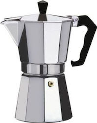 Elekom Μπρίκι Espresso 6cups Ασημί