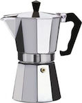 Elekom Stovetop Espresso Pot for 6Cups Silver