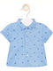 Kids Shirt Short Sleeve Light Blue