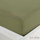 Sunshine Sheet Semi Double with Elastic 120x200+20cm. Menta 152 Olive 11