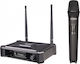 Kam Audio KWM6-PRO Безжично Δυναμικό Микрофон Ръчно изработено за Вокали в Черен Цвят