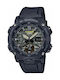 Casio G-Shock Analog/Digital Uhr Chronograph Batterie mit Schwarz Kautschukarmband