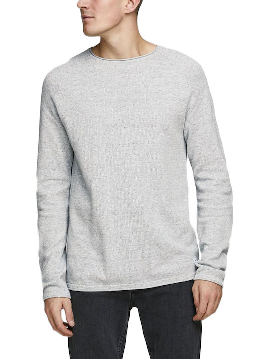 Jack & Jones Long Sleeve Sweater Light Grey