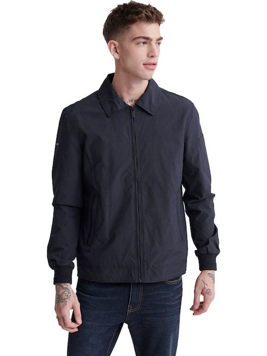 Superdry Harrington Jacket Navy Blue
