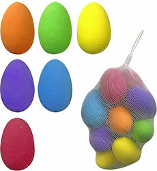 Bunny's Αυγά Πολύχρωμα 12τμχ Easter Egg Easter Egg Set of 12pcs