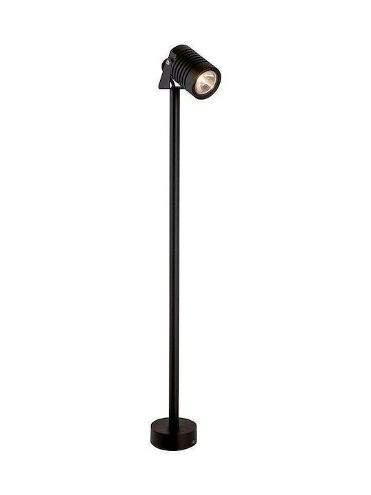 Nowodvorski Lamp Post LED Outdoor 3W with Warm White Light IP54 Black