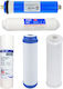 QWaterFilters Water Filter Replacement Reverse Osmosis (RO) made of Activated Carbon 10" Q-5RO5 5pcs