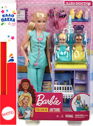 Παιχνιδολαμπάδα Παιδίατρος για 3+ Ετών Barbie
