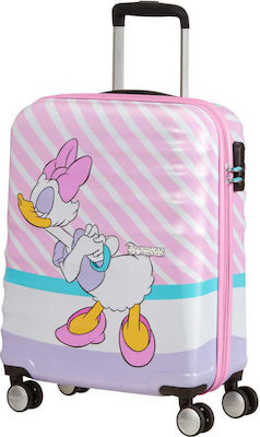 American Tourister Wavebreaker Disney Cabin Suitcase H55cm Pink
