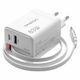 Treqa Treqa GaN Handyladegerät mit USB-A und US...